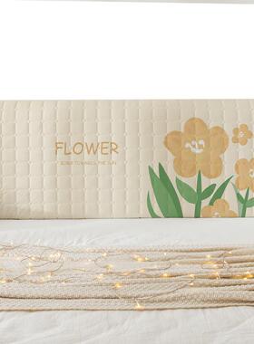 全包通床头罩25新2款高用0弹力软包靠垫F78MJHS6罩卧室木床防尘保