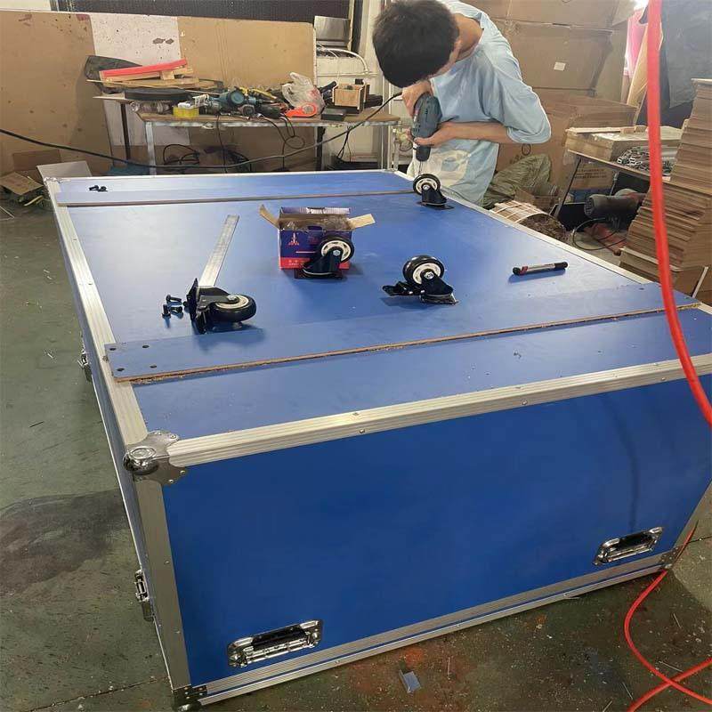 HJS铝合金重型箱仪器装舞台航功空箱包音响放运输包箱装箱展会工