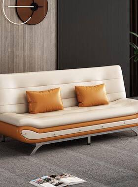 小可户型沙发客折多功能简约叠科技布沙发厅床出租房两用PXP拆洗