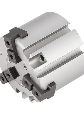 二四爪爪中空手指6气缸MHS2-1271三定位薄型轻薄型气爪缸