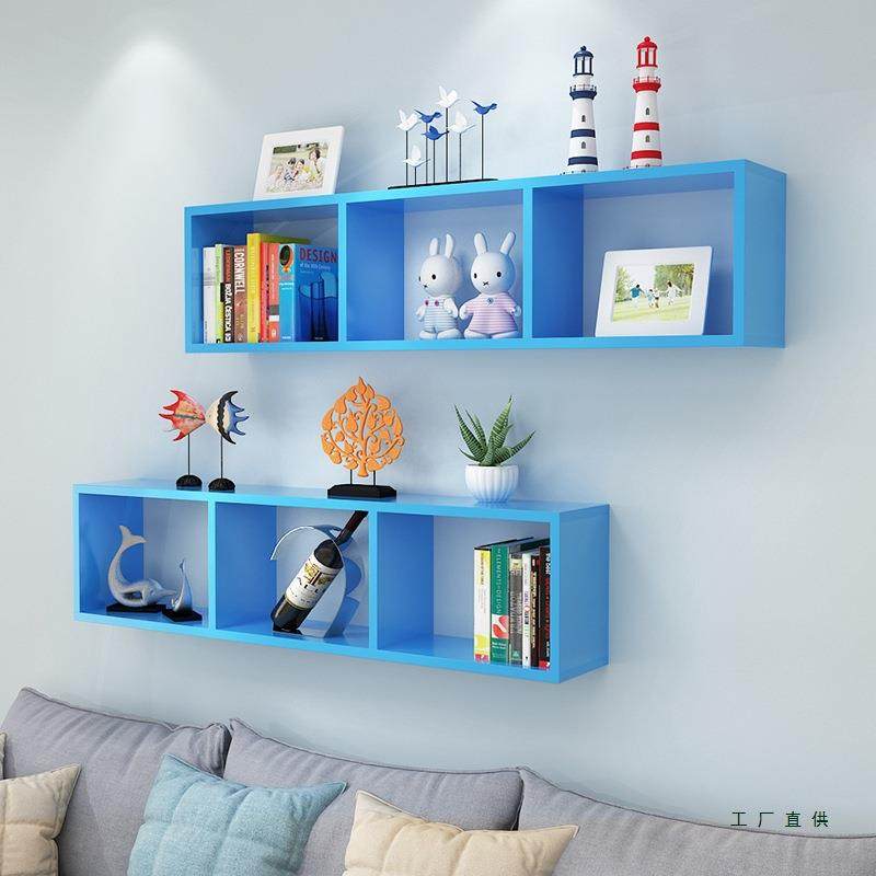 书现隔板墙上置物物架壁挂985绘本架墙代壁书架学生儿童柜储架壁