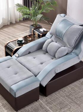 足浴沙发足疗床泡脚按电摩一体动洗脚采耳床沐足躺足HWX椅疗店椅