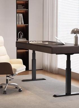 意极简智能电动升降书36502桌式代现简约双电机书房椅电脑工作办