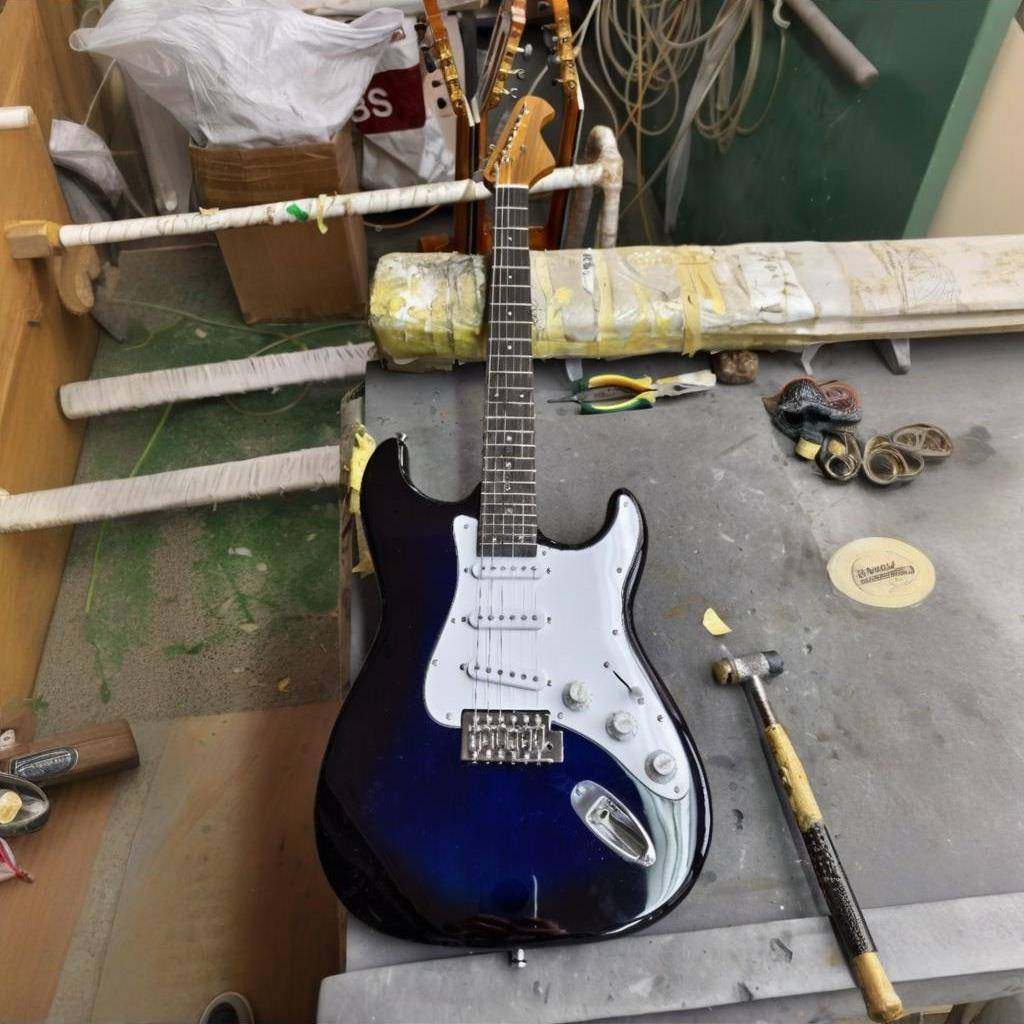 工S电吉他厂C6R户吉外初学电吉他2品芬达款T电吉他初学者男女生4