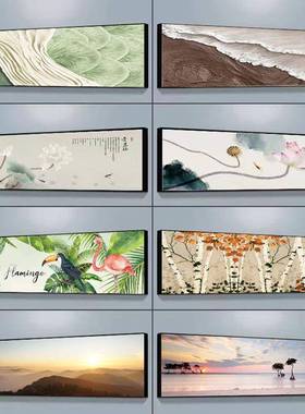 款现代简约抽象装饰画宾酒店馆民轻奢壁画卧宿新室客厅床ycz0887