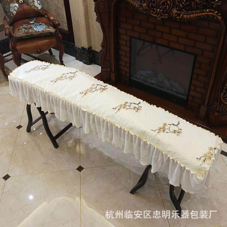梅花蕾丝双层防尘古筝罩杭州临安厂家供应
