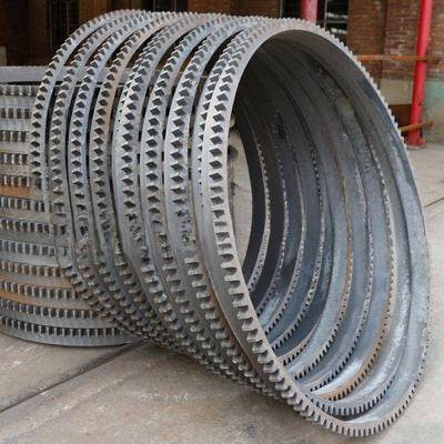 JZC350/400/450搅拌机齿圈混凝土滚筒外齿圈大齿圈外齿条齿轮圈配