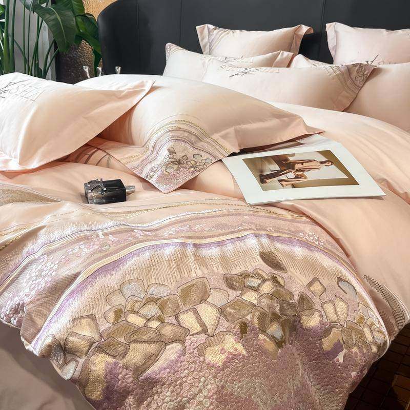 高端200S全棉床上四件套纯棉2025新款花卉刺绣被套床单床笠床品4,鲜花速递/花卉仿真/绿植园艺,割草机/草坪机,淘宝优惠券,粉丝福利购,淘宝优惠卷