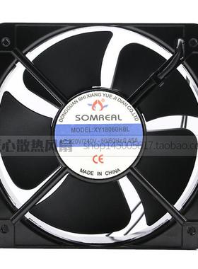 SOMREAL 220/380V XY18060HBL电柜散热风机烤箱散热风机