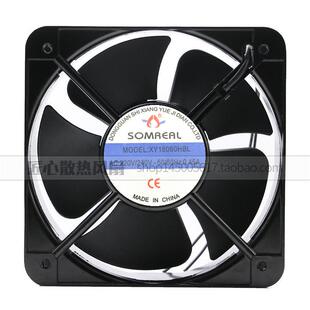 SOMREAL 220/380V XY18060HBL电柜散热风机烤箱散热风机