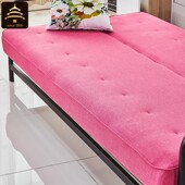 天坛家具两用沙发床三人折叠沙发多功能布艺活套可拆洗小户型多色