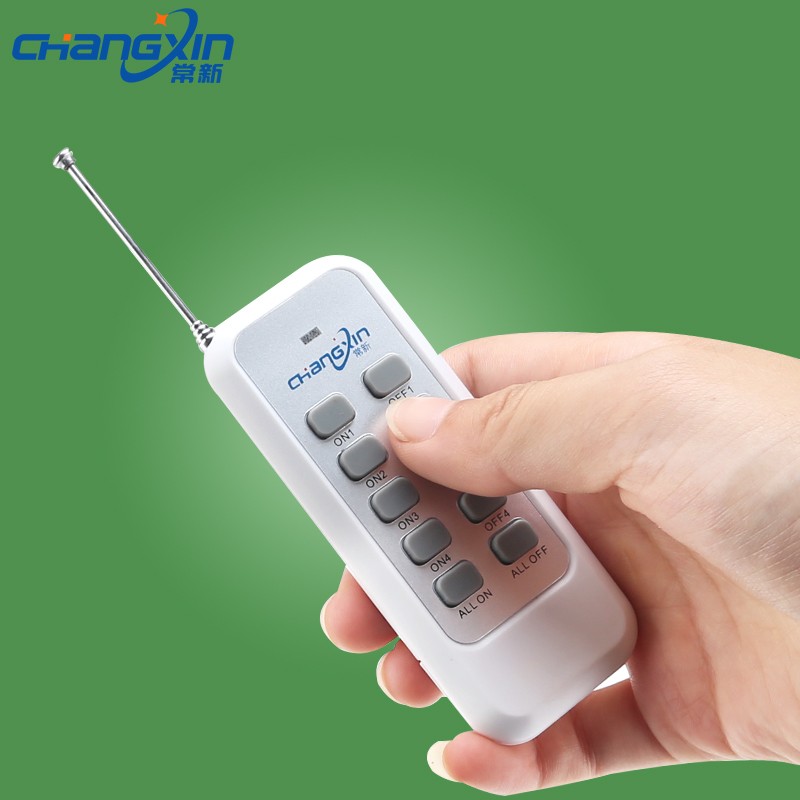 常新0米远距离无线遥控开关插座 7孔可穿墙CX-Y05