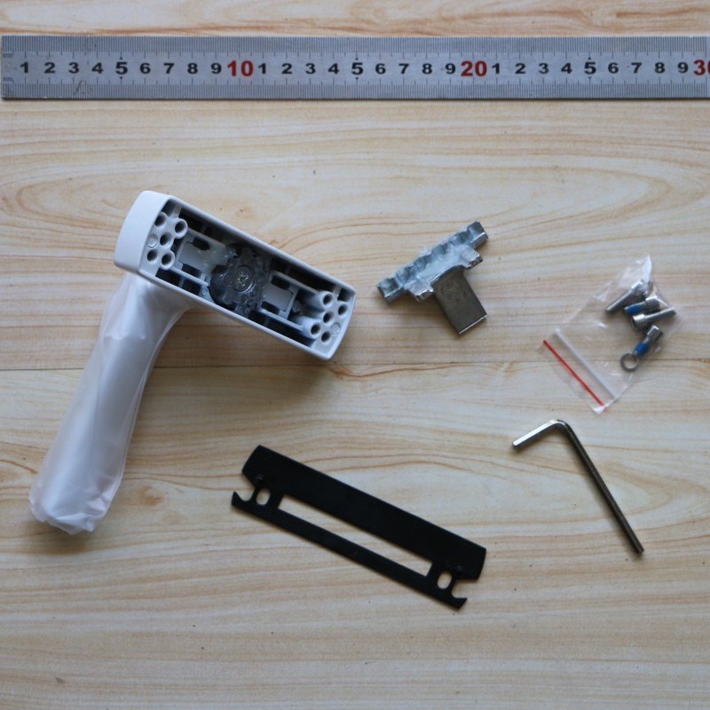 一字叉 方叉内开执手 23槽口内开内倒窗把手 15mm宽拔叉 多色