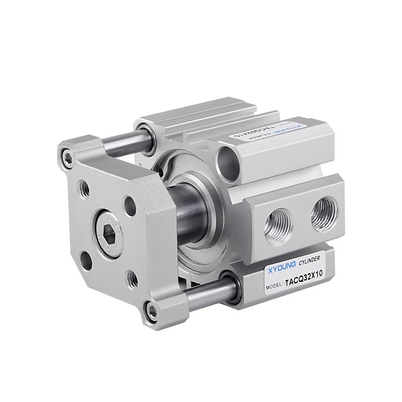 TCQ32X30带导杆薄型气缸TCQ32X75三轴带导杆超薄气缸TCQ32X