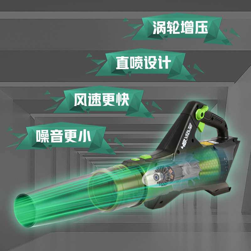 凯姿KS288电动鼓风机 充电式吹尘机48V吹风机 手提式锂电吹雪机