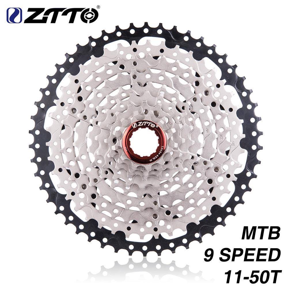 ZTTO/追途9速50T卡式变速自行车飞轮卡式飞轮骑行装备自行车配件