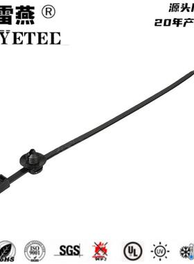 汽车扎带 带杉树头和圆盘的固定扎带 156-00296/T50RDHFT6