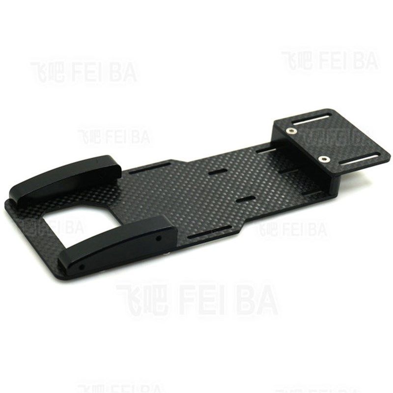 Axial SCX10 90046降低重心电池支架 炭纤维电池板 扩容板