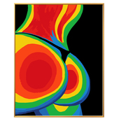 画画diy数字油画卡通抽象涂色画手工填充油彩画填色手绘解闷治愈