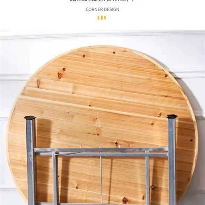 简易镀锌加厚桌子支架脚桌子腿桌子支架脚架圆桌支撑架子折叠桌腿