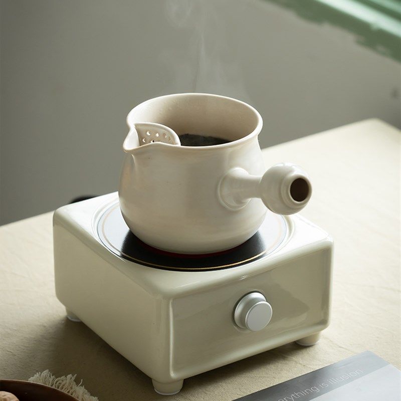 2025新款煮茶器草木灰电陶炉煮茶壶家用小型多功能小茶炉烧水煮茶