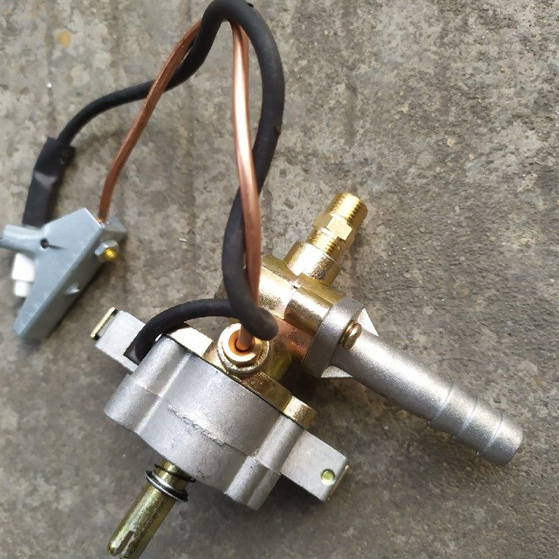 大锅炉配件中压猛火炉总成开关电子打火喷射旋风炉具点火气灶开关