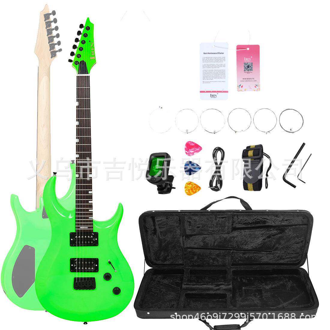 39寸专业电吉他加拿大枫木初学者新手练习入门摇滚电子吉他guitar