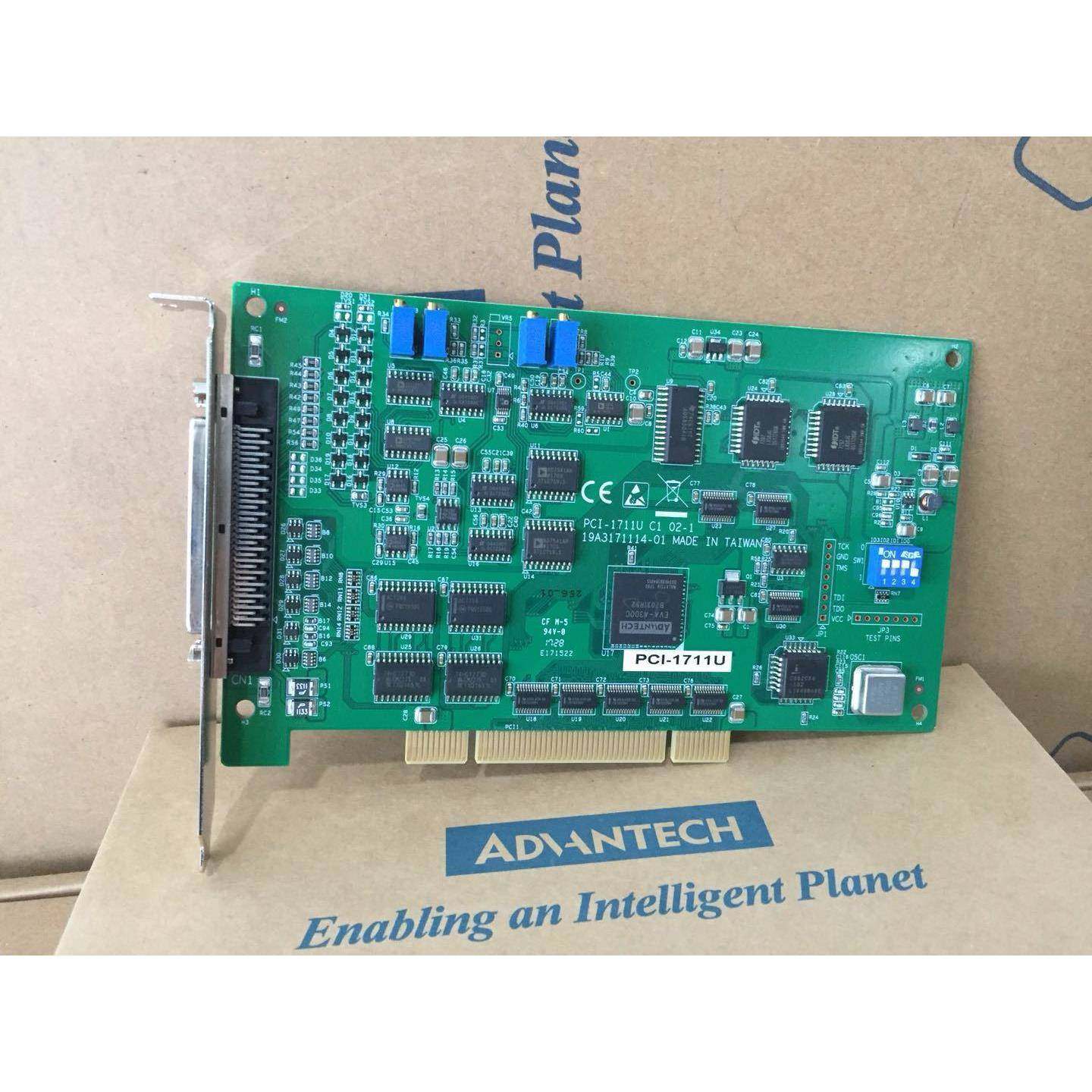 研华12位A/D转换器速率100kHz PCI-1711U-CE 16通道数字输入输出