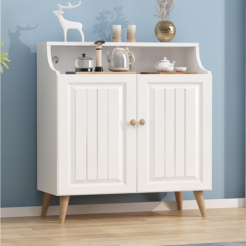 现代简约墙边柜卧室柜子储物柜一体靠墙客厅家用收纳柜餐边柜