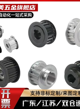 梯形齿同步轮 EAR29/30/31/37/38-T10250-12/14/16/18/20-A-P-d18