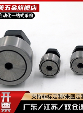 BPF05-DBPF05/06-D3 4 5 6 8 10 12 16 A-PP不锈钢凸轮轴承随动器