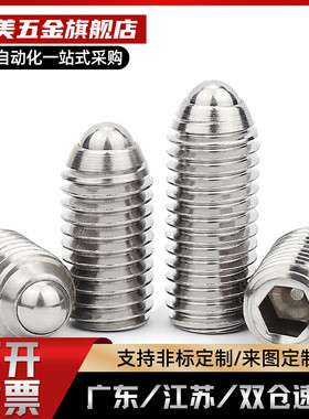 ZAC02-M3/ZAC01-M4/M5/M6/M8/M10/M12/M16定位珠球头柱塞ZAC03-M5