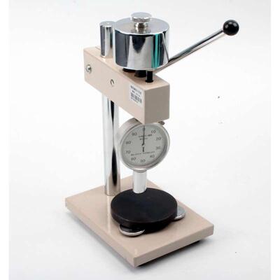 LX-OO型00邵氏橡胶口香糖ASTM2240硬度计软超发泡硅胶测试架
