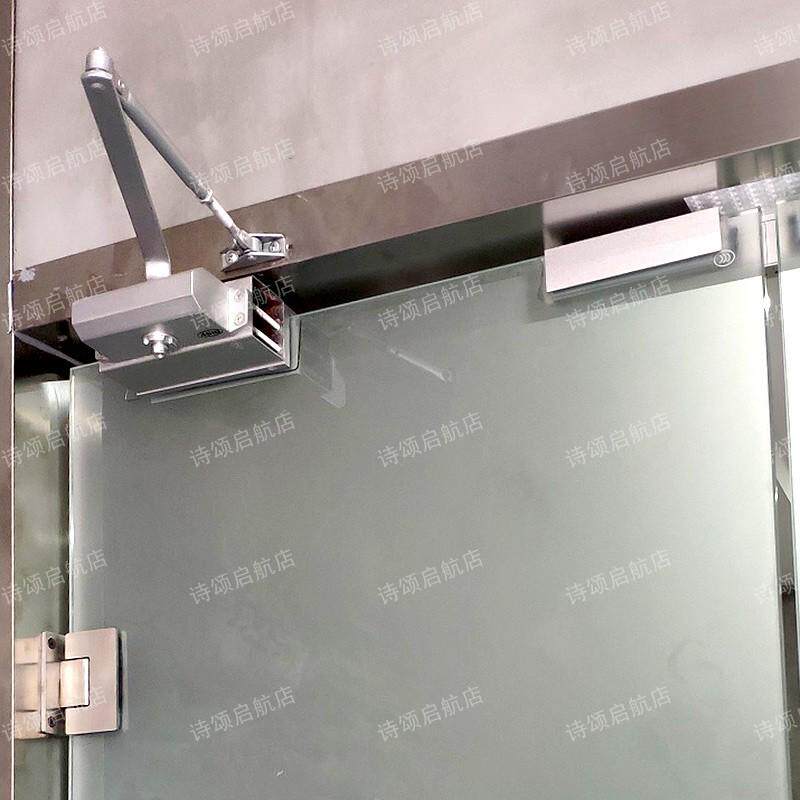 玻璃门门室外铁大门闭门器关门框回弹减速器无液压夹消防定位