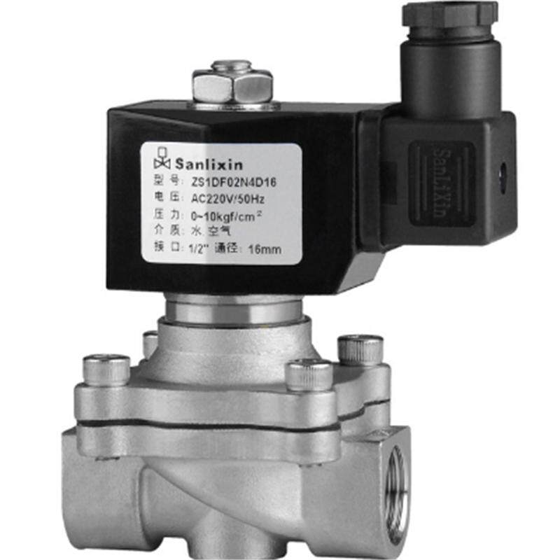 ㊣三力信ZS1DF02不锈钢电磁阀N4D16-E20-G25-H32-J40-K50ZS1DF13