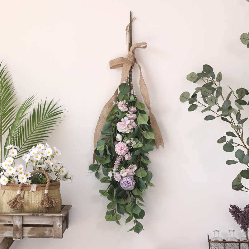 装饰花墙面装饰挂件客厅电视装饰品卧室背景墙挂花墙壁餐厅房间