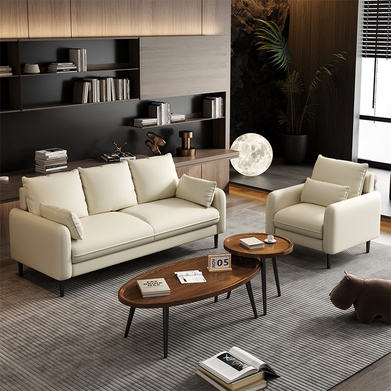 小户型人三人位布艺沙发客厅出租房简易窄版经济型2米卧室小型