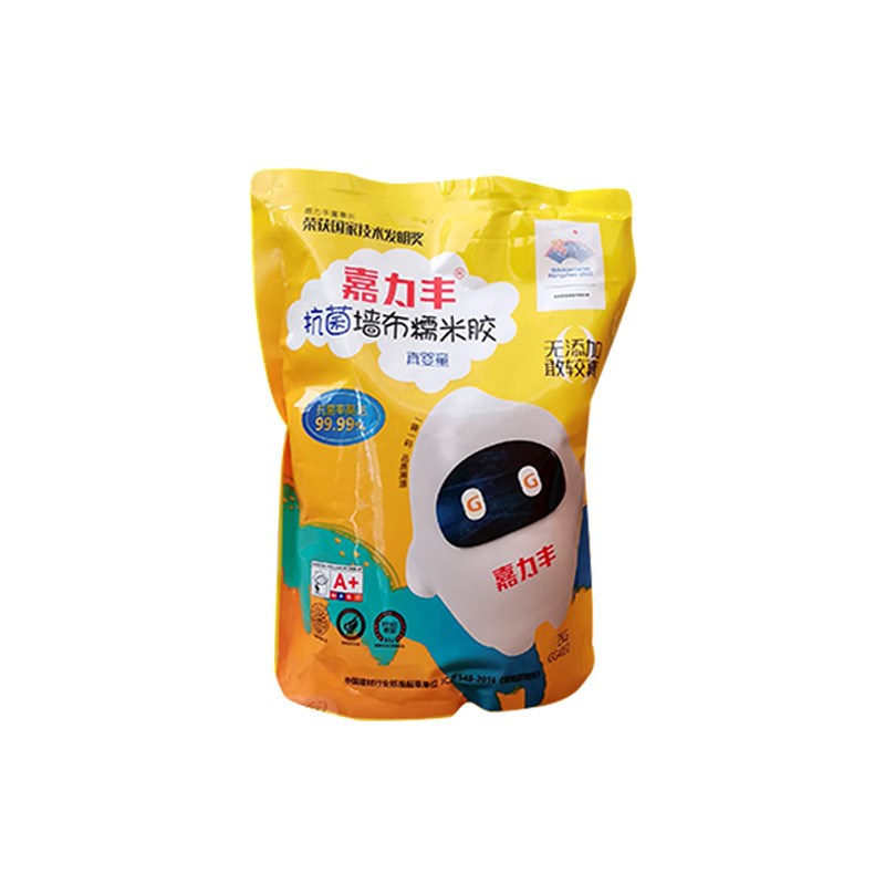 嘉力丰糯米胶粘墙纸壁纸胶水 贴墙布胶婴童渗透覆盖基膜装