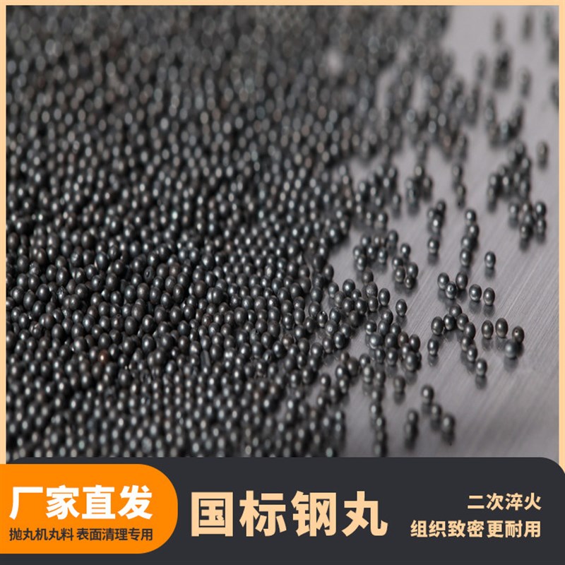 国标钢丸抛丸子喷砂 钢球合金铸钢丸金属磨料 山东大亚工厂型号全