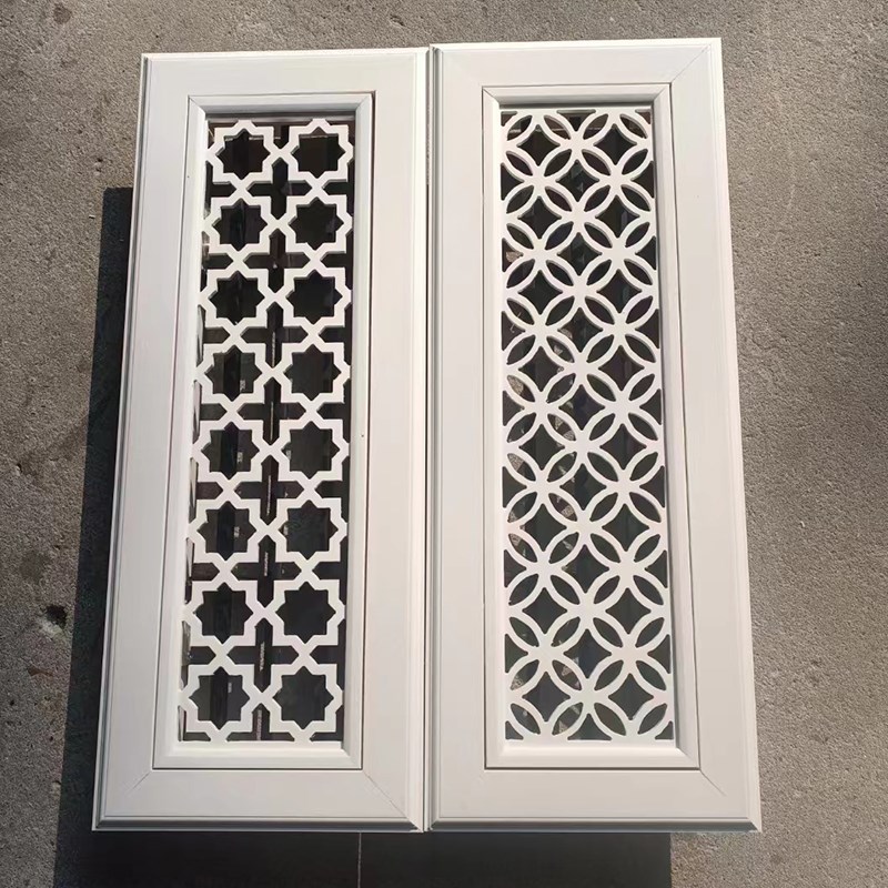 中央空调出风口百叶窗格栅换气定制bs通风进回风口网罩加长面板