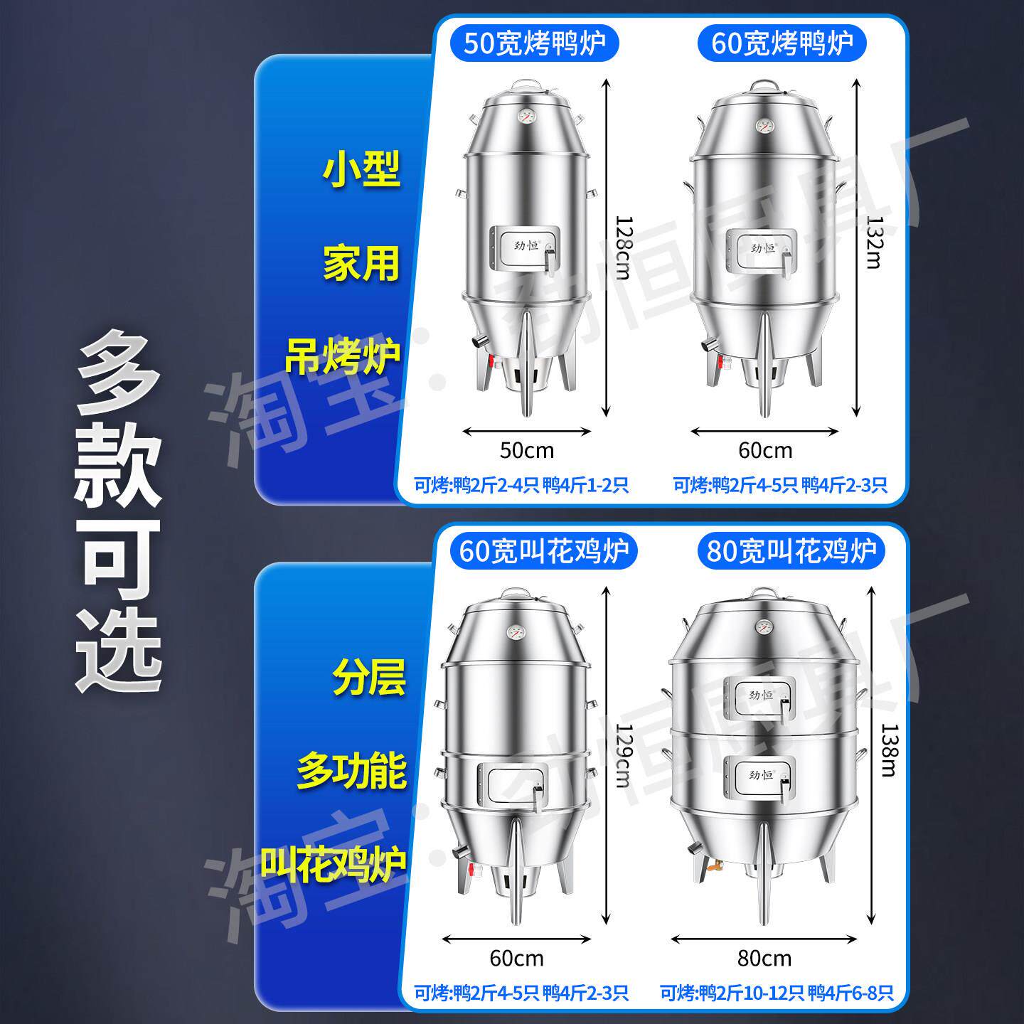 劲恒小鸭型烤鸭炉家用炭烧烤鸡烤羊排羊腿炉子烤肉串烤木户炉外JH