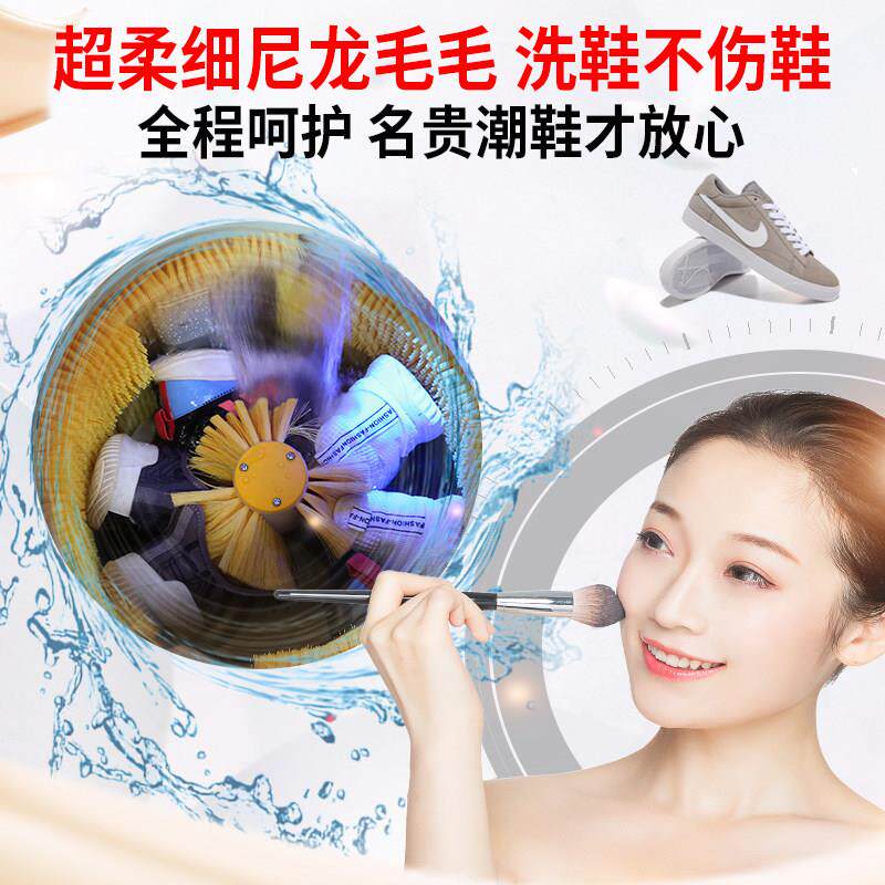 全洗自动鞋机家用小型专gXTy12NB用滚筒懒人机神器智能洗鞋脱一体