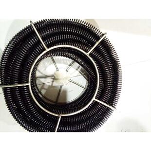 200型1200型管道疏通清理下水道机器30mm20米疏通机配件弹簧弹簧