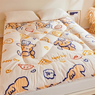 地铺床褥子垫被双人家用1.8m炕被定做棉絮床垫加厚学生宿舍单人床