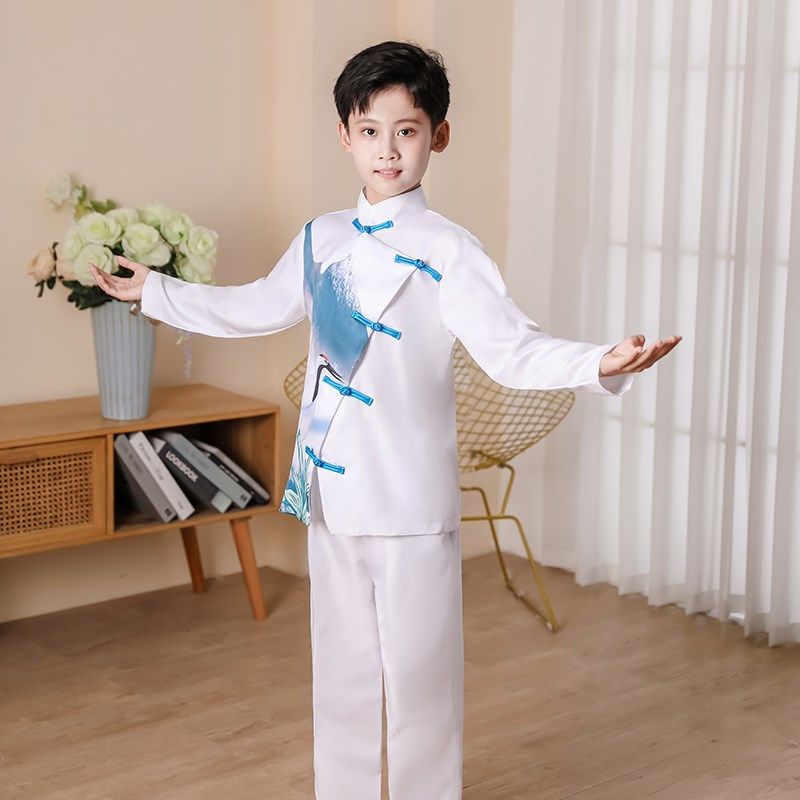 儿童钢琴演奏小学生诗歌朗诵比赛幼儿园男女童主持礼服合唱演出服