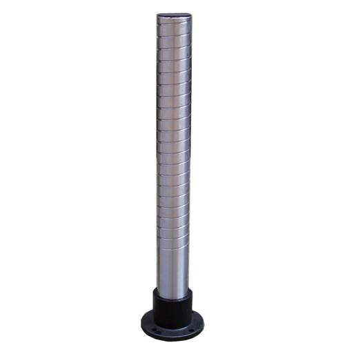 70MM 台钻钢管立柱 Z516MM配件立轴 20MM台式钻床加厚螺纹立柱
