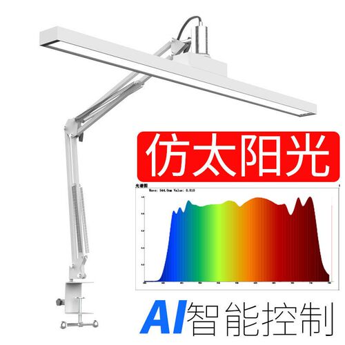36W仿太阳光全光谱RG0护眼LED夹子灯台灯办公灯直播维修画画手工