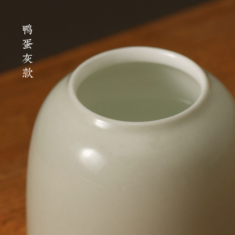 骨瓷水盂 砚台磨墨用水盂简约白瓷水滴文房四宝套装书房陶瓷储水