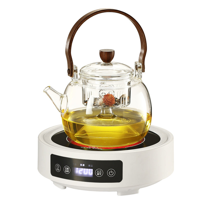 电陶炉煮茶器泡茶套装全自动煮茶炉家用烧水壶小型围炉煮茶网红款