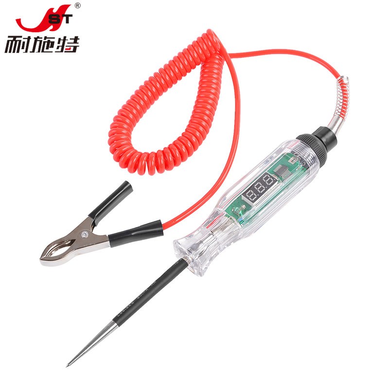 耐施特汽车维修专用工具测电笔6V12V24V修车感应试电笔创建于验电